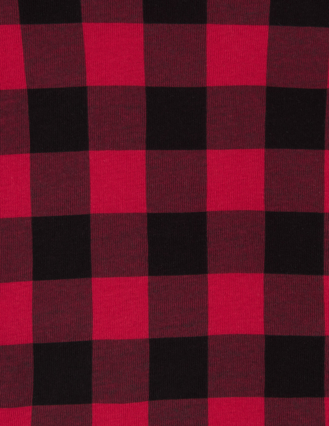 red and black plaid swatch
