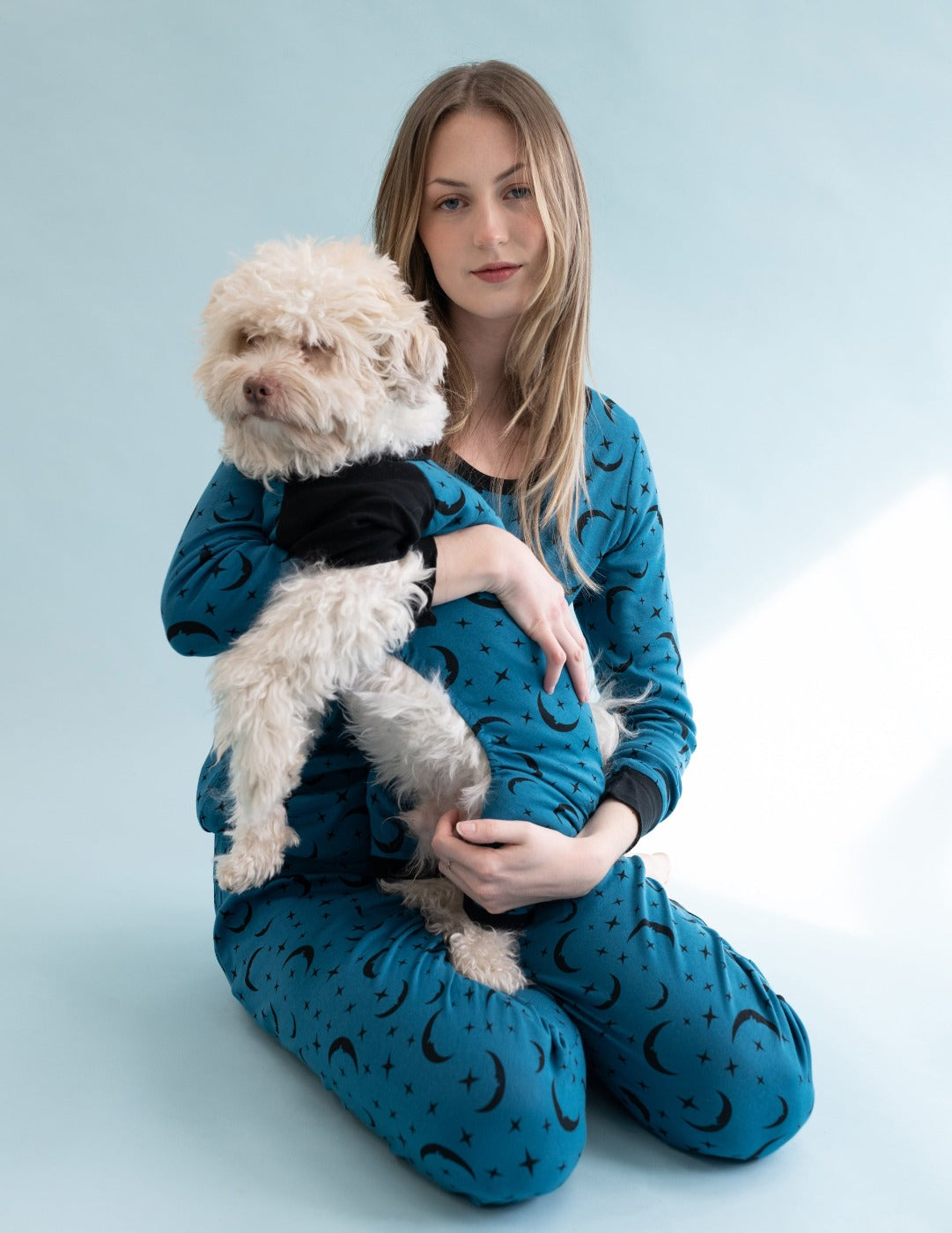 Leveret Women's Moon Cotton Pajamas – Leveret Clothing