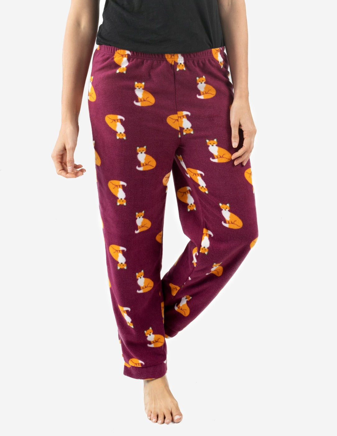 Women's Fleece Animal Print Pants – Leveret Clothing