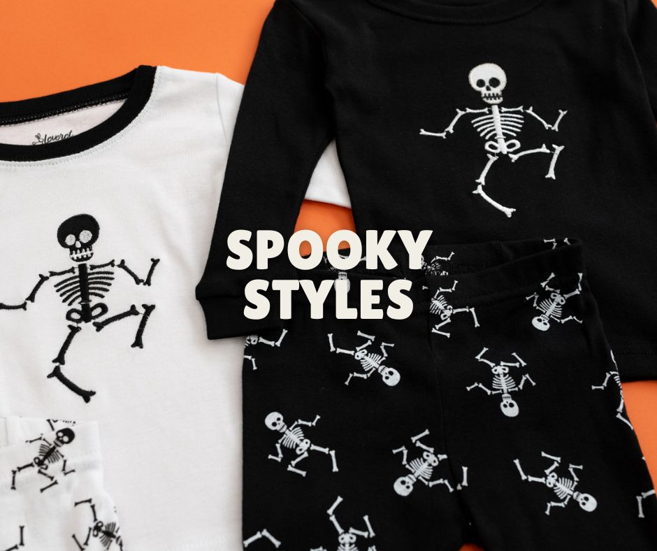 spooky styles, halloween pajamas