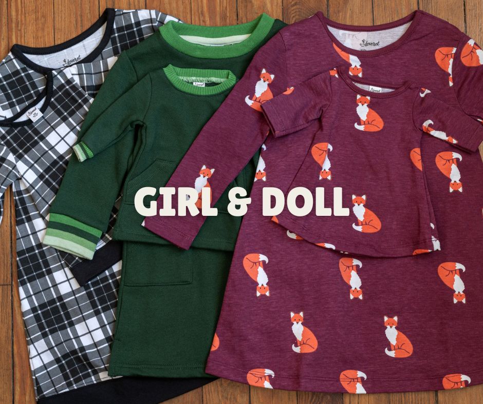 girl and doll dresses children's clothing