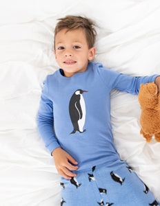 Kids Penguin Fleece Set