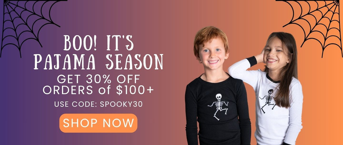 Boo! It's pajama season. Get 30% off orders of $100+ use code SPOOKY30. Shop now.