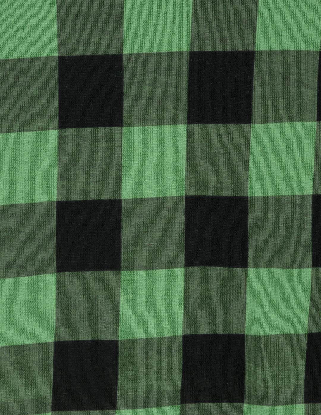 green and black plaid swatch