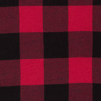 red black plaid 