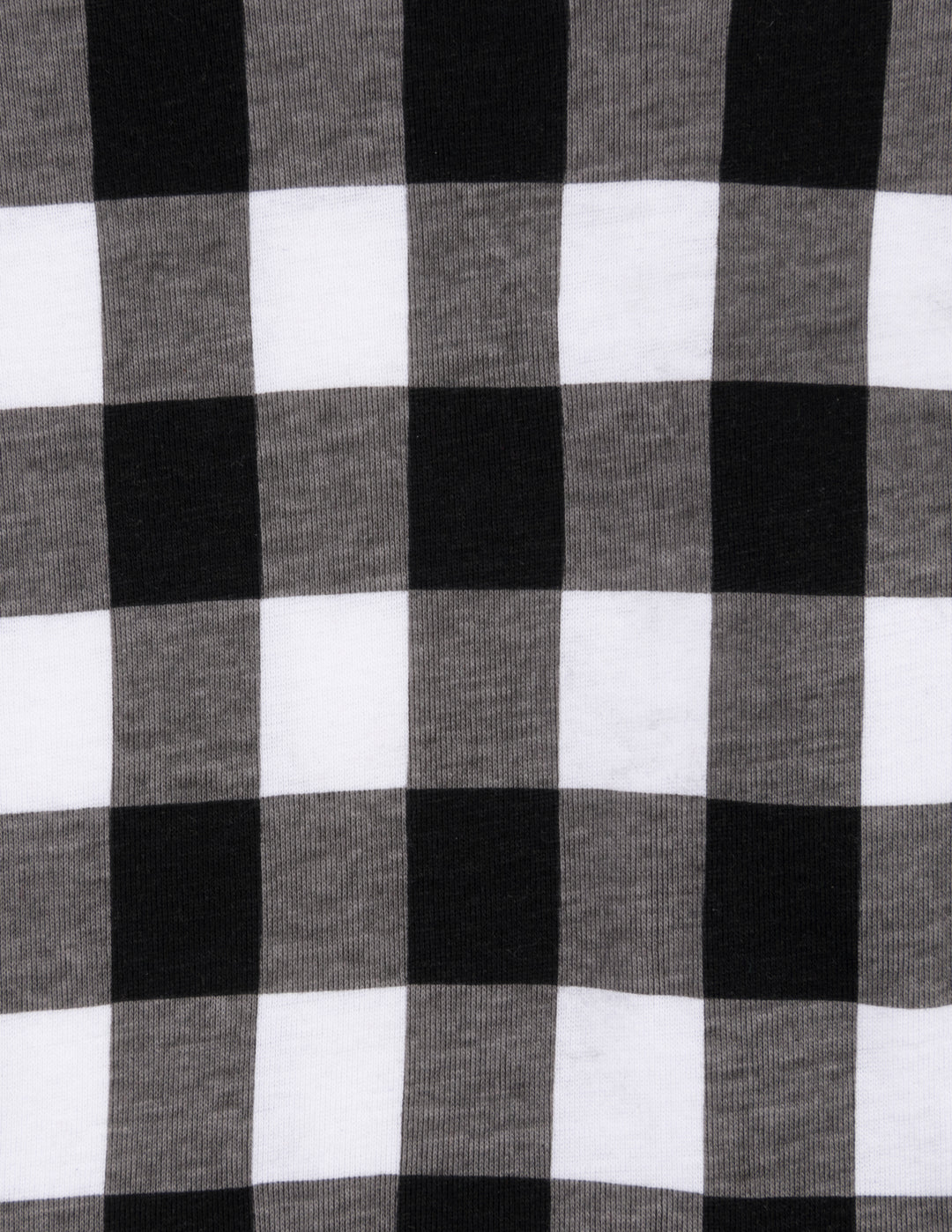 black and white plaid swatch