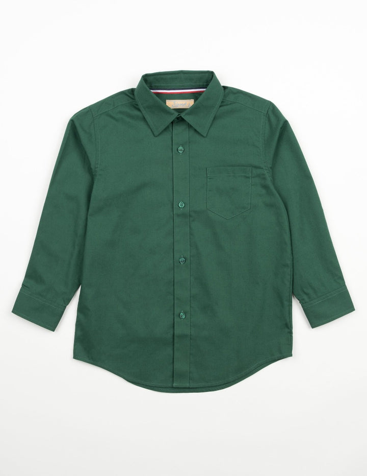 boys green dress shirt Cinch Boys Cinch Solid Sage Green Long Sleeve Button Western Shirt