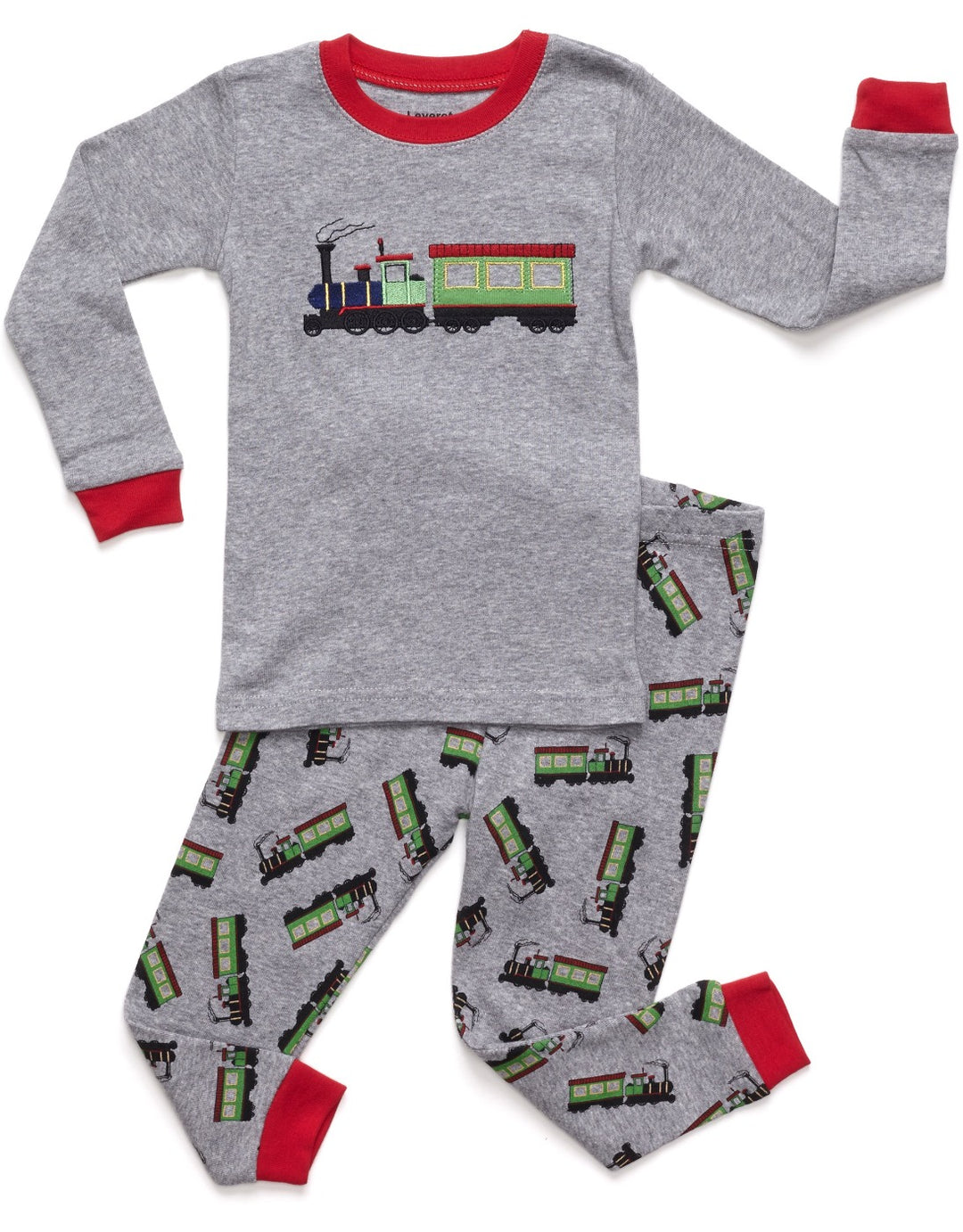 Leveret UPS Truck - Pijama de 2 piezas para niños y niñas, 100% algodón  (2-14 años)