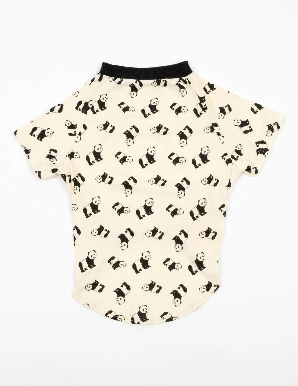 off white panda print big dog pajamas