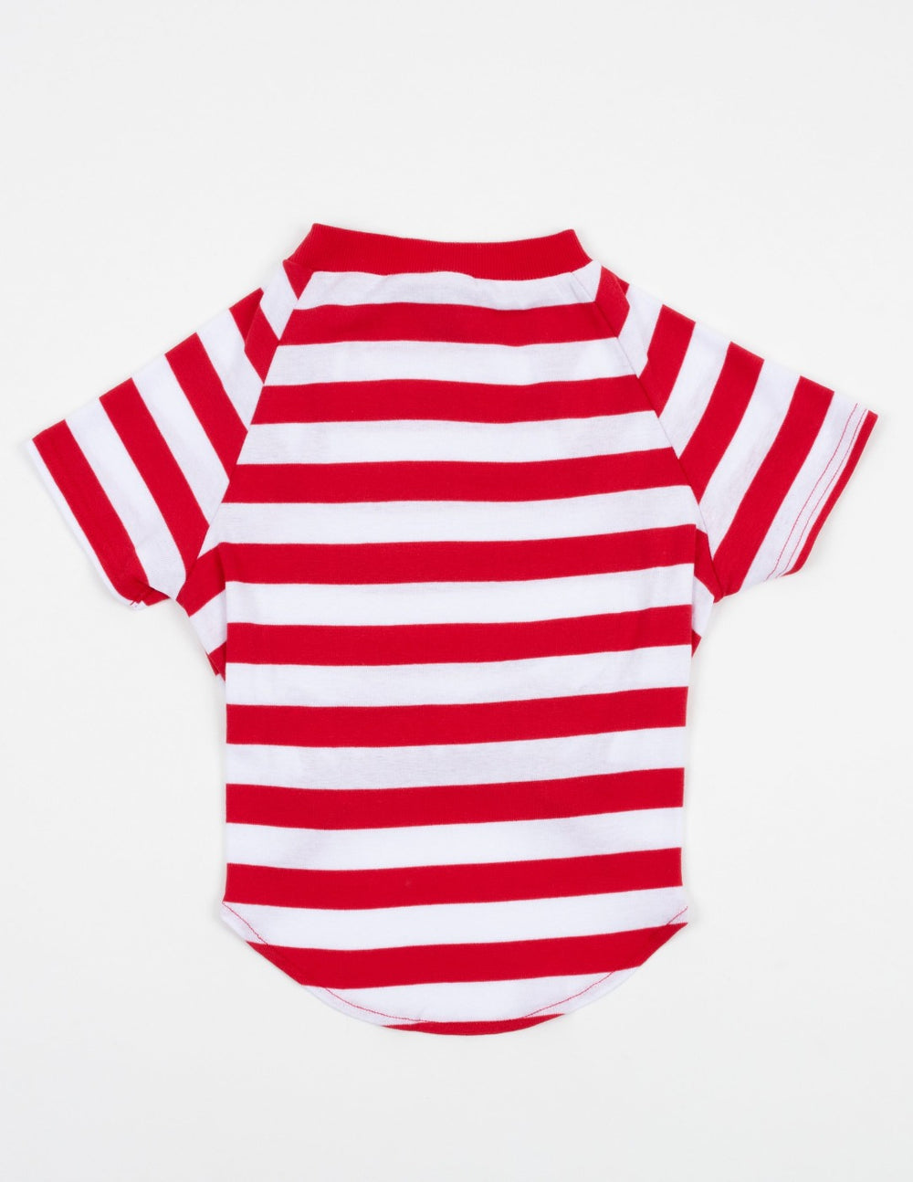 red and white stripes big dog pajamas