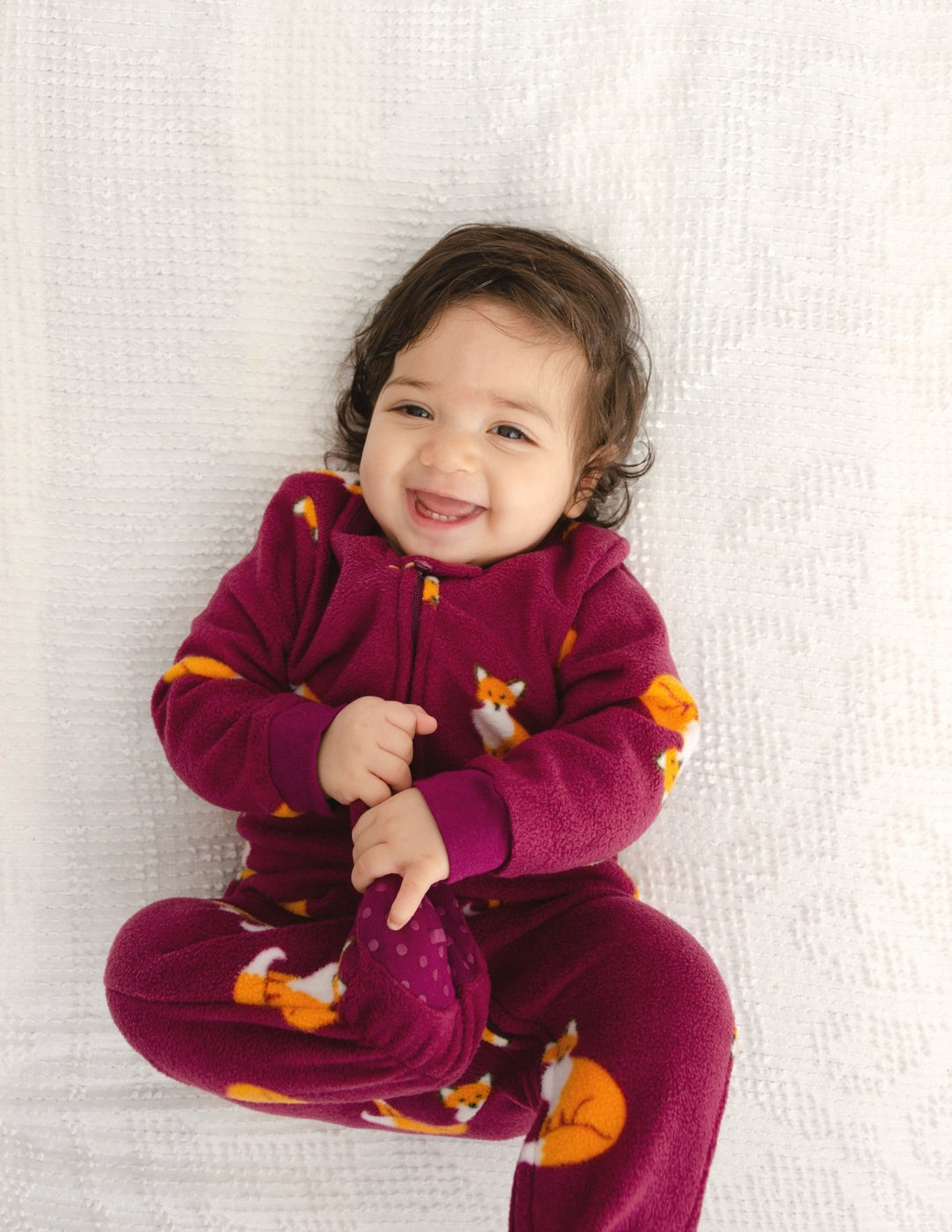 FLEECE BABY PAJAMAS – Leveret Clothing