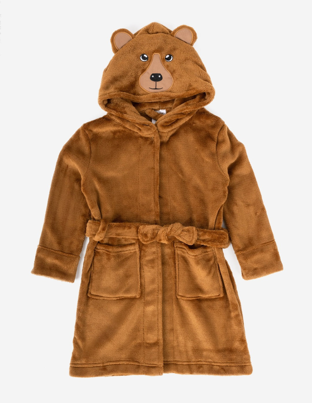 Kid's Fleece Hooded Bear Robe – Leveret Clothing