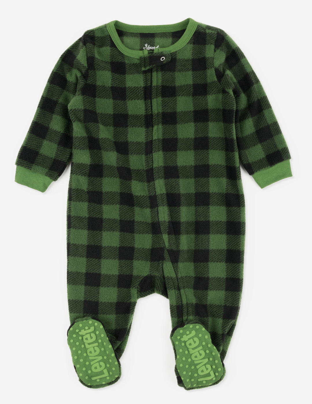 Leveret Footed Fleece Plaid Pajamas – Leveret Clothing