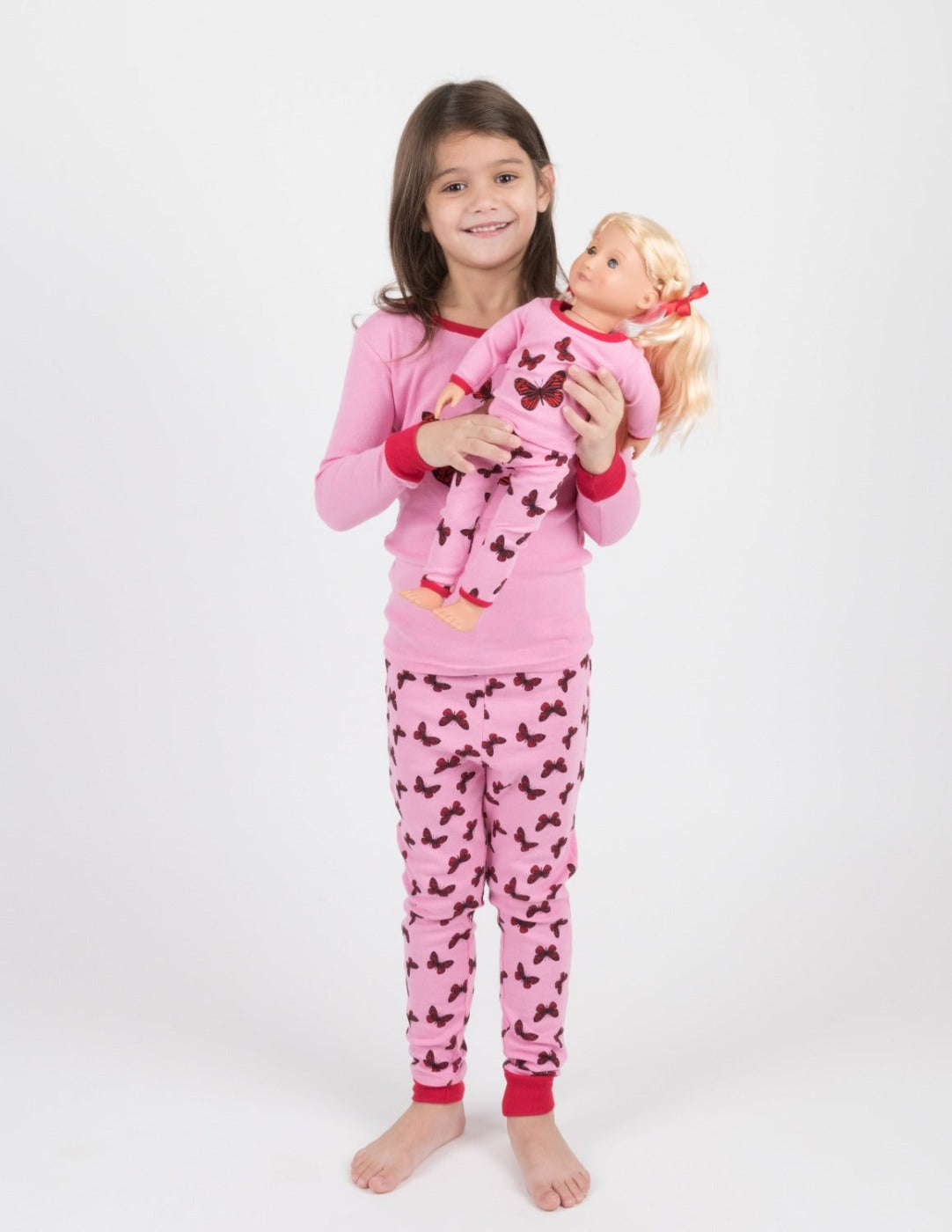 Leveret Matching Girl & Doll Girls Pajamas – Leveret Clothing