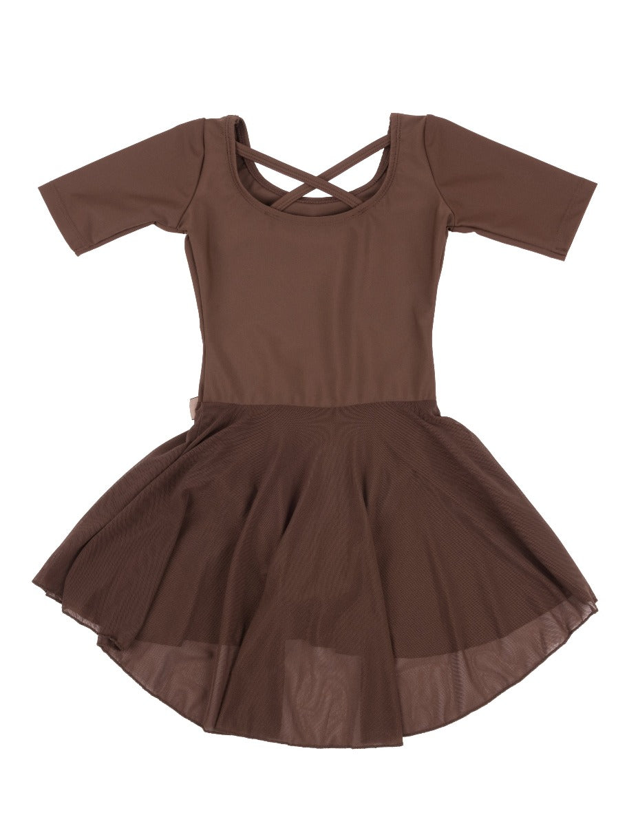 Child Intermediate (6-8) Noisette Leotard with Attached Tutu Skirt
