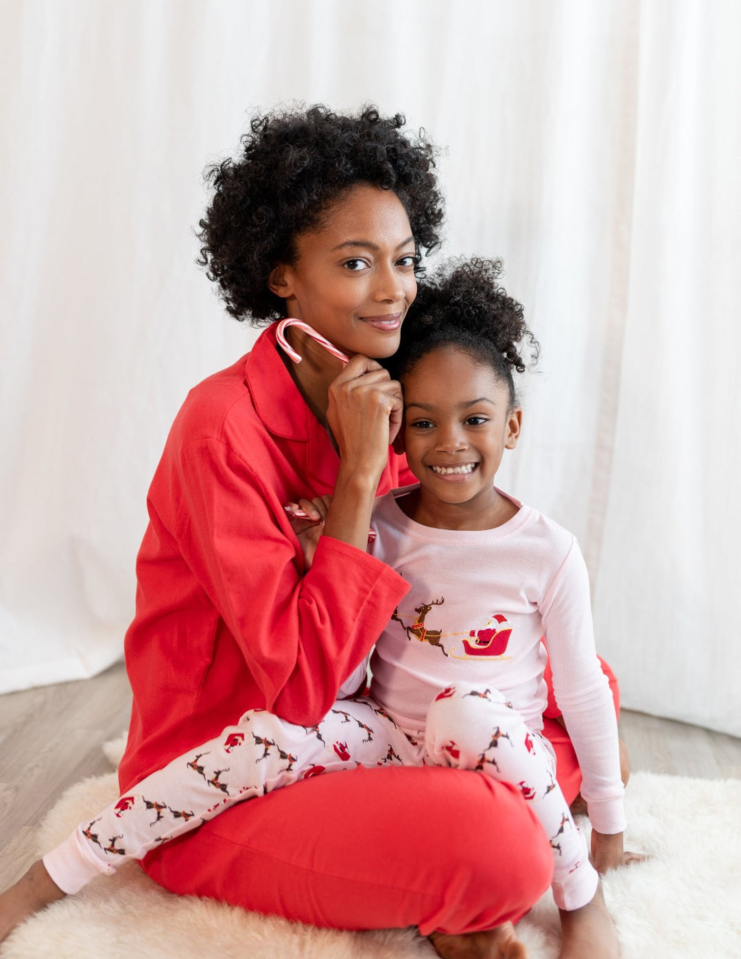 Mother Daughter Matching Flannel Pajamas –