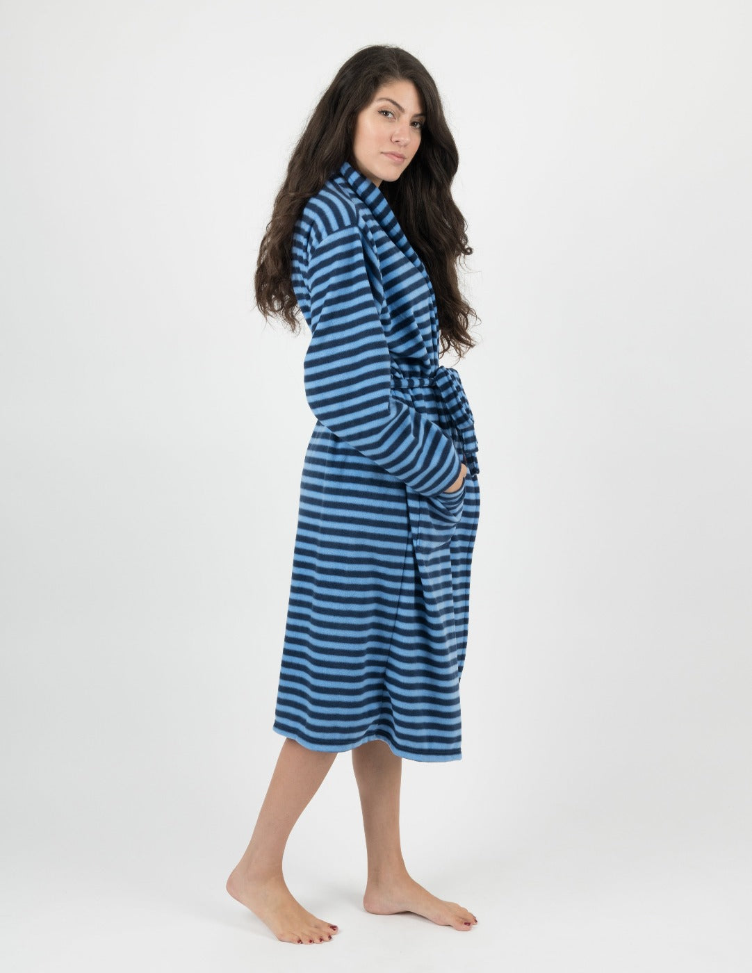 Leveret Women's Soft Micro Fleece Bathrobe Leveret Clothing