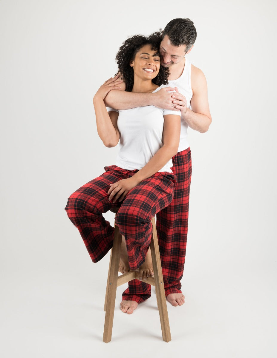 fitted lace wedding dress PLAID PANTS – Blended Boutique main image 1