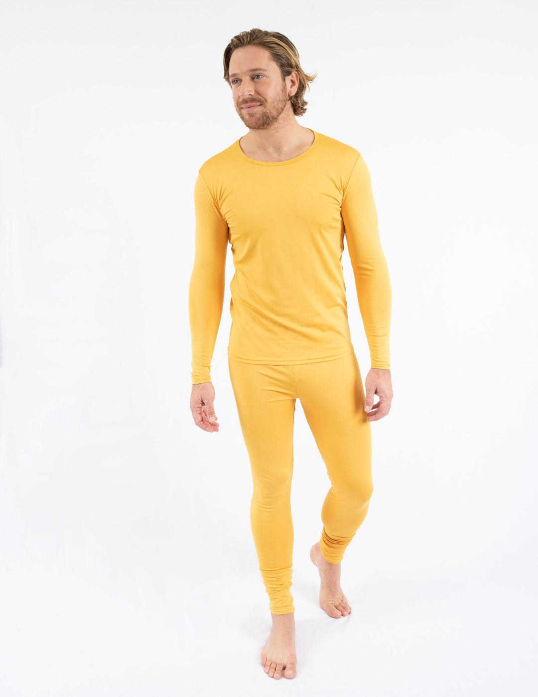 Men's Boho Solid Color Thermal Pajamas – Leveret Clothing