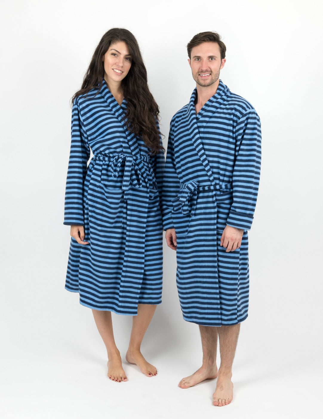 Fleece Robe ( M , L , XL ) — Mintra