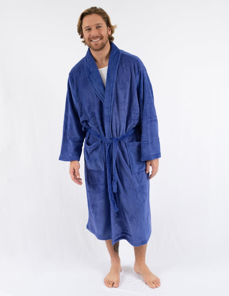 LEVERET MEN'S FLEECE ROBES Leveret Clothing