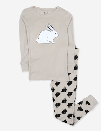 Bunny Pajamas – Matching Two-Piece Bunny Sets | Leveret – Leveret Clothing