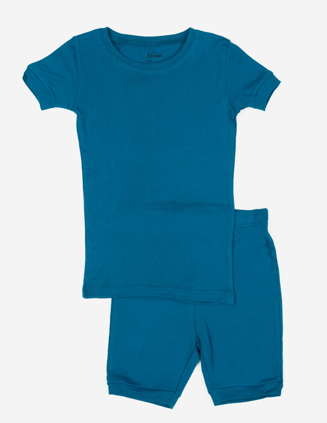 Kid's Short Sleeve Solid Color Boho Pajamas – Leveret Clothing