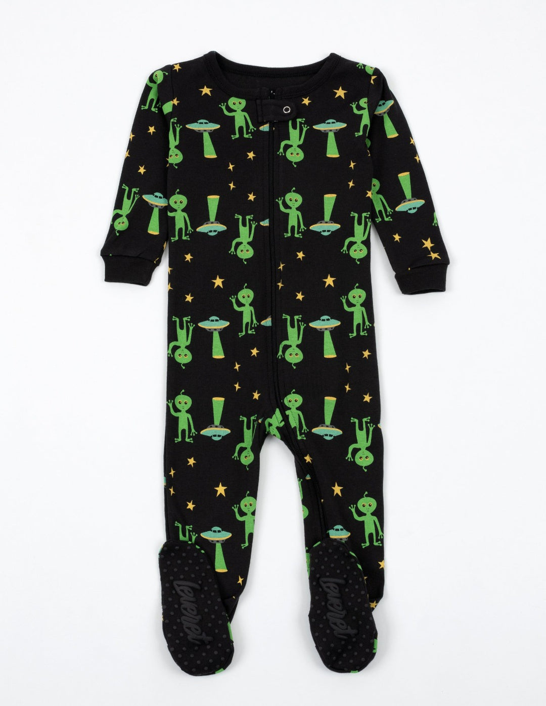 baby footed alien pajama