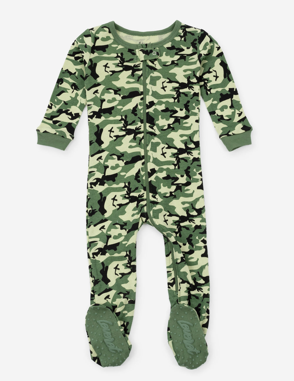 camouflage baby footed pajamas