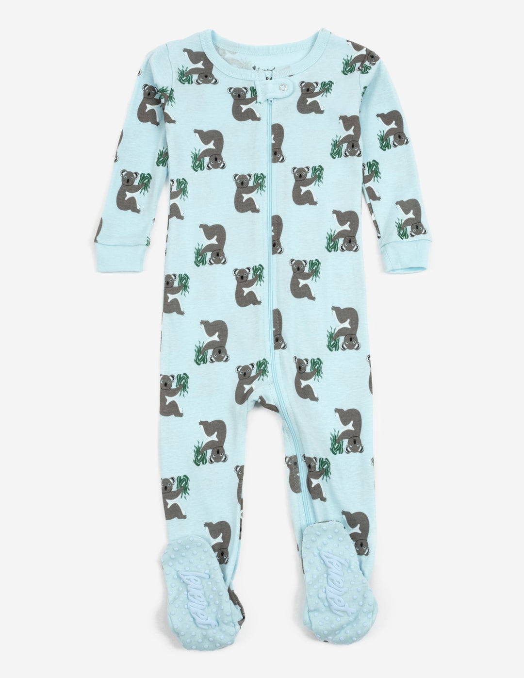 blue koala baby footed pajama