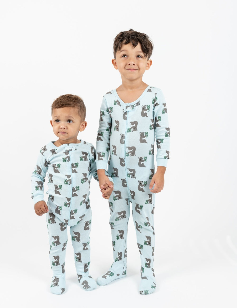 blue koala baby footed pajama