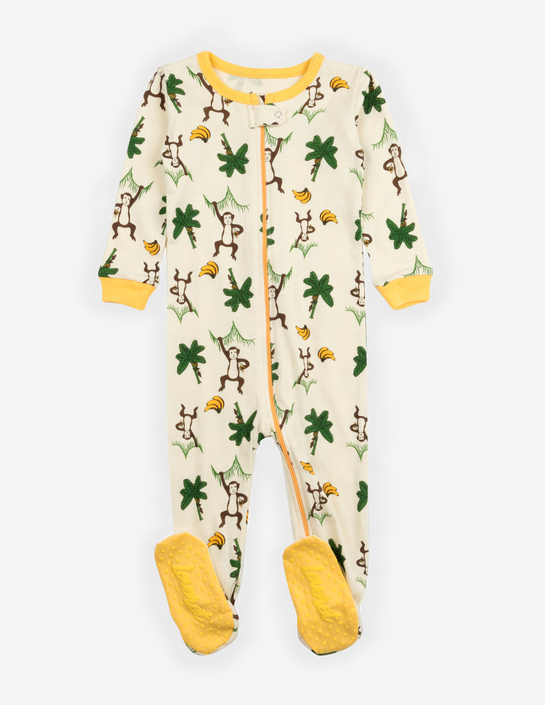 Leveret Baby Footed Zoo Animals Pajamas – Leveret Clothing