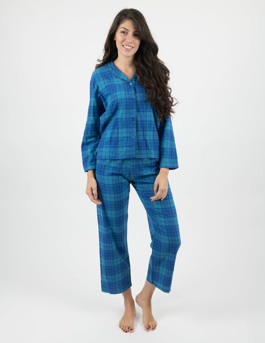 Leveret Women's Flannel Plaid Pajamas – Leveret Clothing