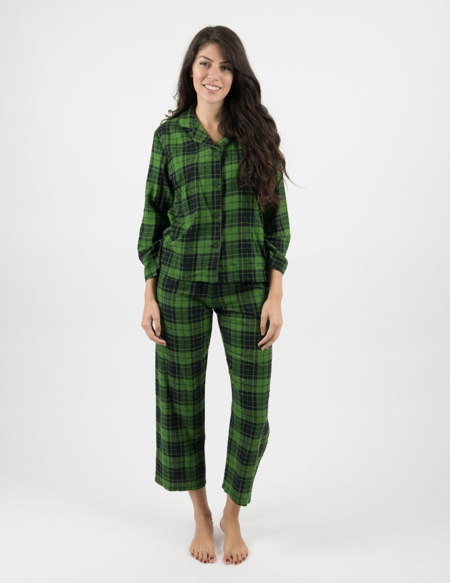 LEVERET MATCHING BLACK & GREEN PLAID – Leveret Clothing