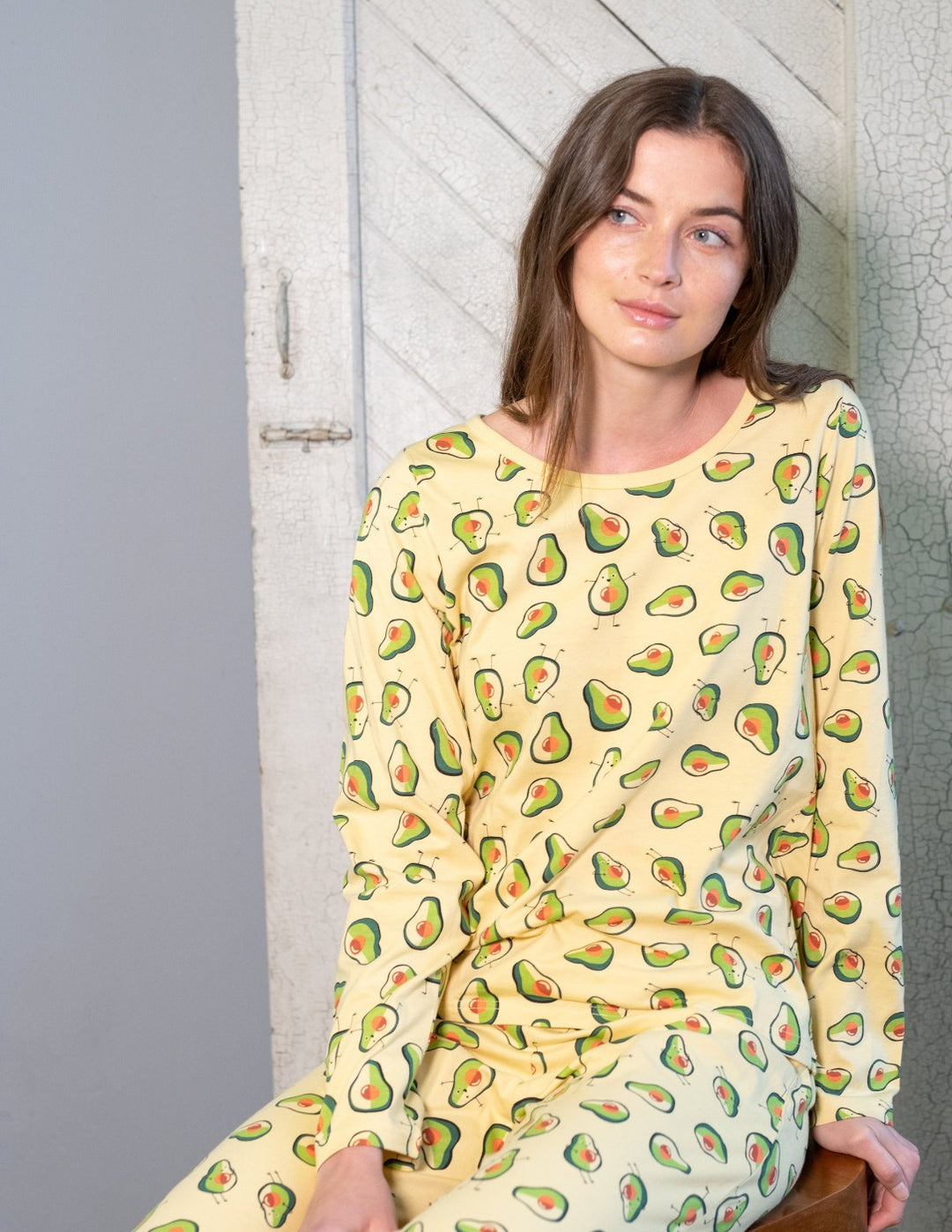 womens avocado pajama