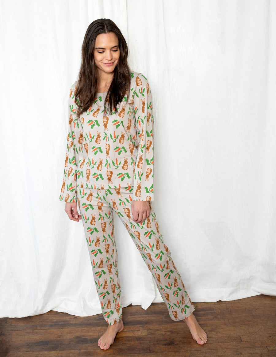 Family Rabbit Pyjamas Bunny Rabbit Matching Family Pajama Set – Leveret Clothing