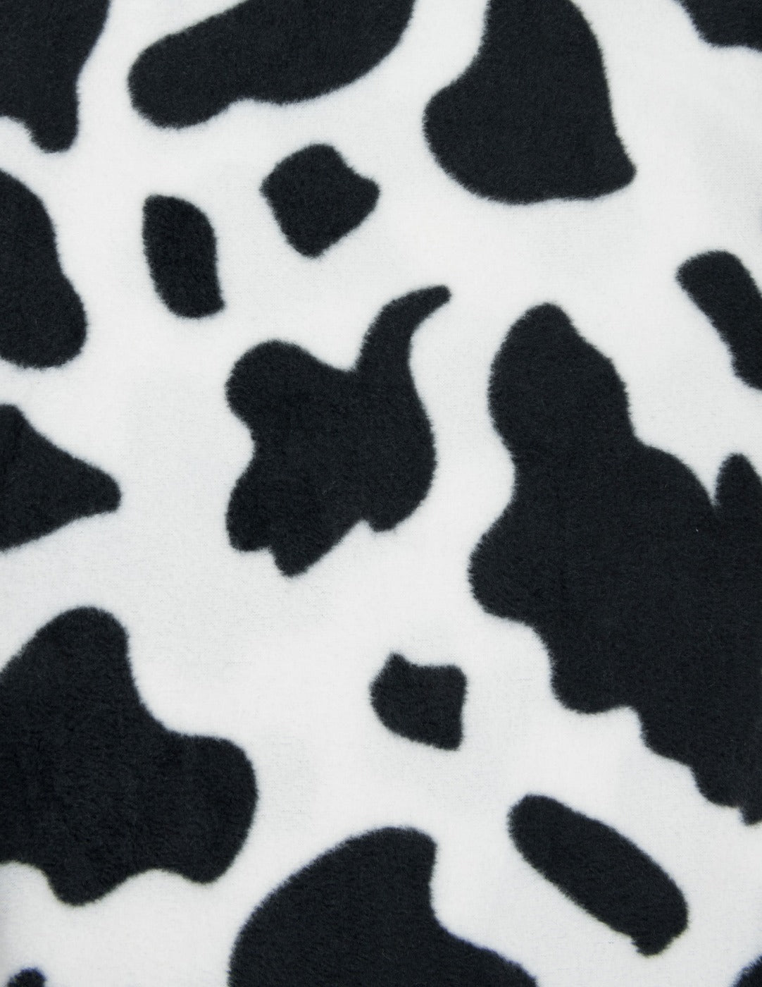 cow print men's fleece pajama pants